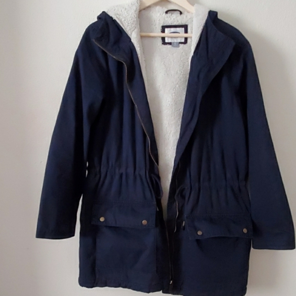Old Navy Utility Jacket XL Navy Blue